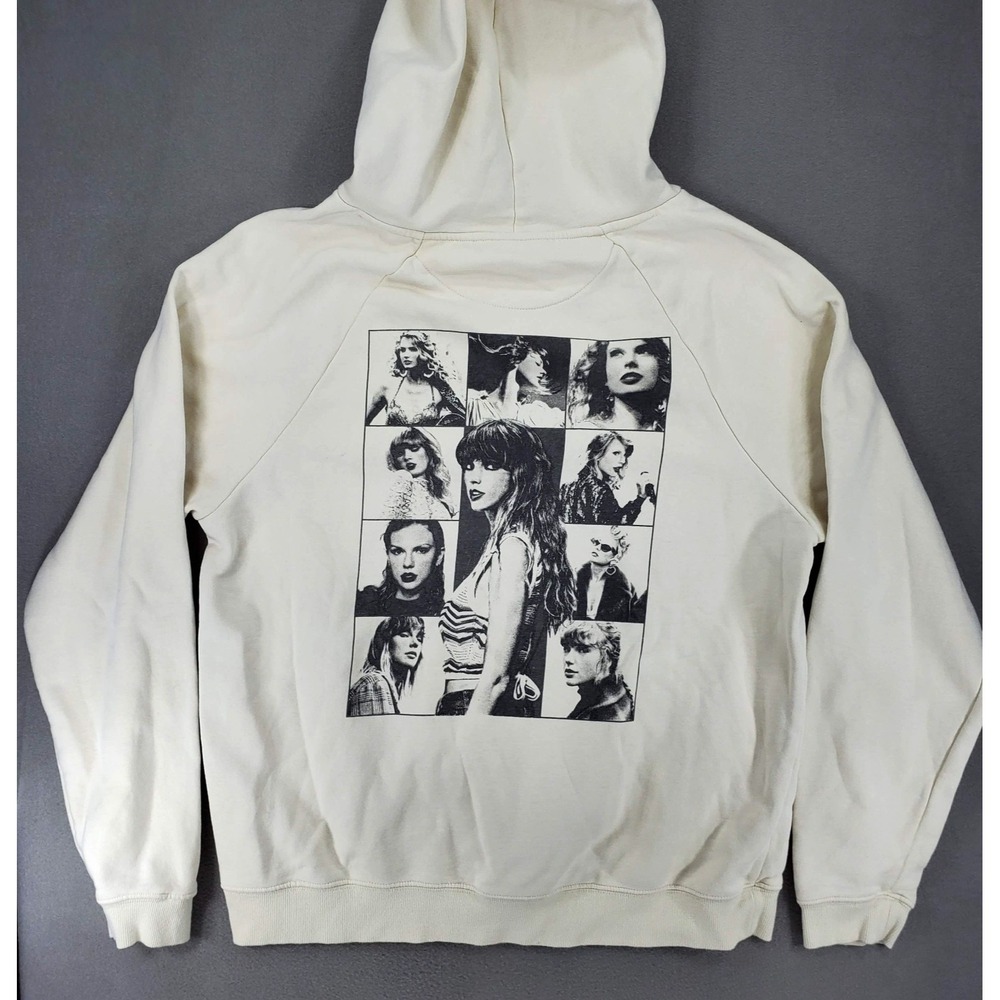 Taylor Swift The Eras Tour Hoodie Unisex Large‎ Concert Pullover Sweatshirt